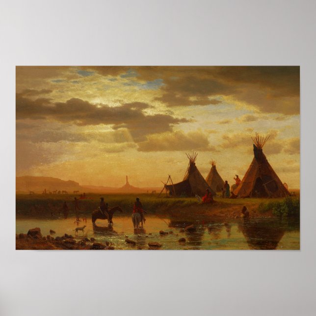 Affiche chimney rock (Devant)