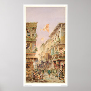 Affiche Chinatown San Francisco (0108A)