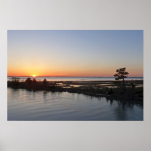 Affiche Chincoteague Sunset I Virginia Paysage