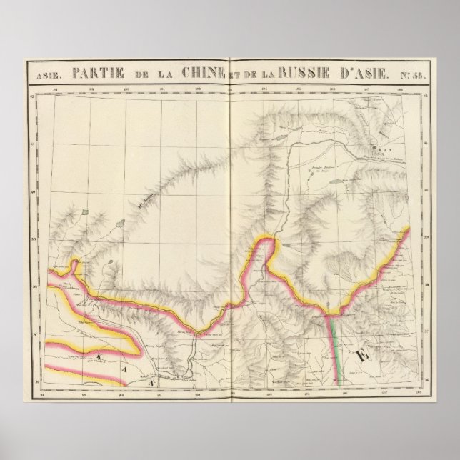 Affiche Chine, Russie, Asie 58 (Devant)
