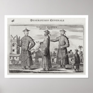 Affiche Chinese Men, une description générale d'un compte