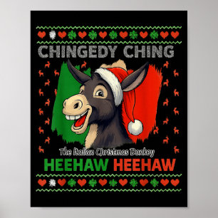 Affiche Chingedy Ching Dominick Le Noël Italien Xmas