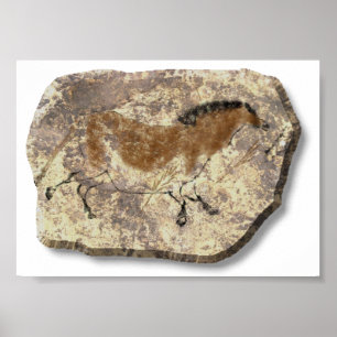 Affiche chinoise de pierre de cheval