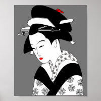 chinoise geisha traditionnel