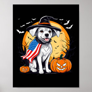 Affiche chiot Halloween