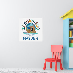Affiche Chiot Scooby-Doo "One Super Pup"