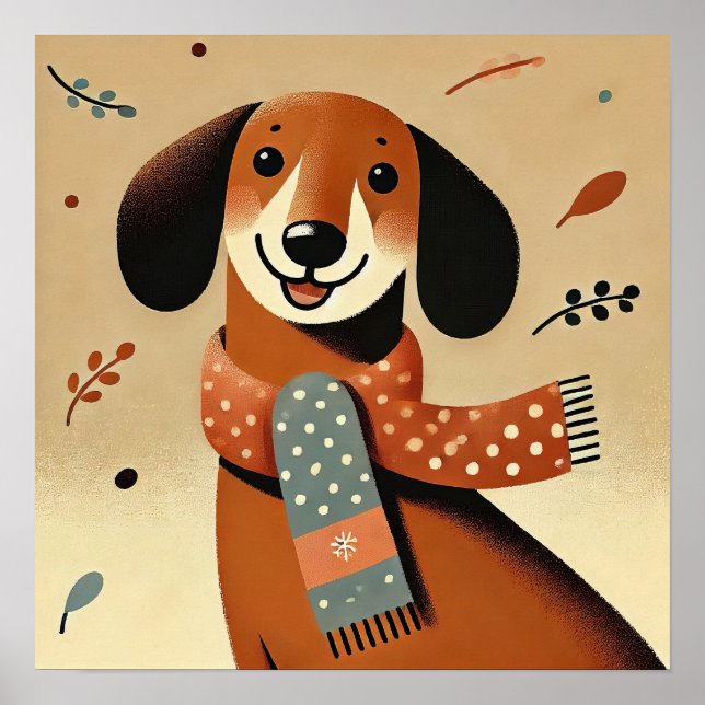 Affiche Chiots merveilleux d'hiver (Devant)