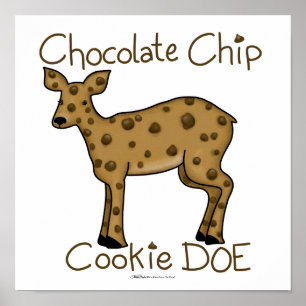 Affiche Chip chocolat Cookie Doe