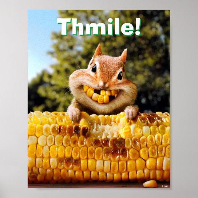 Affiche Chipmunk Mating Corn (Devant)