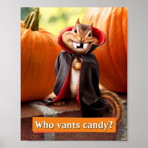 Affiche Chipmunk Vampire