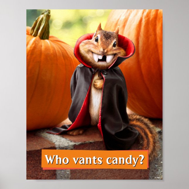 Affiche Chipmunk Vampire (Devant)