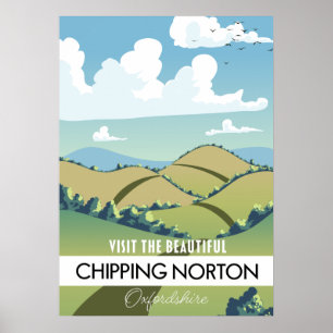 Affiche Chipper Norton Oxfordshire