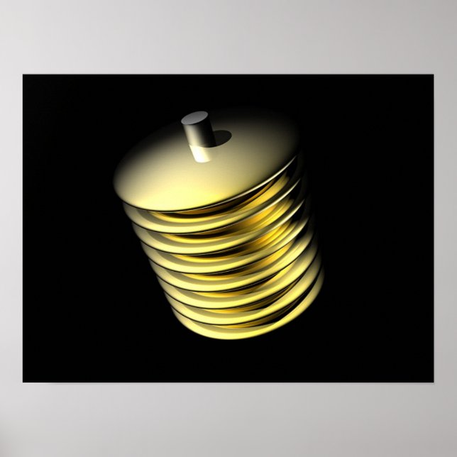 Affiche Chipstack de mémoire haute densité (Devant)