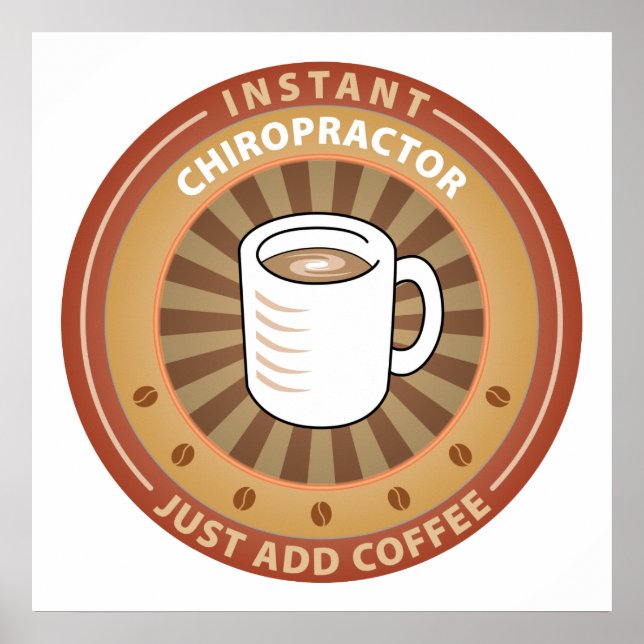 Affiche Chiropracteur instantané (Devant)