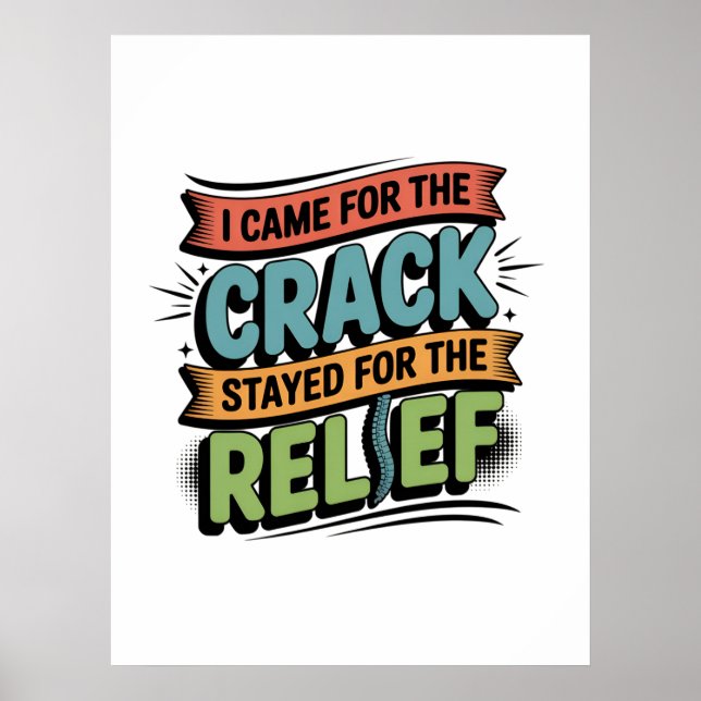 Affiche Chiropractor Retour Secours Funny Cadeau (Devant)