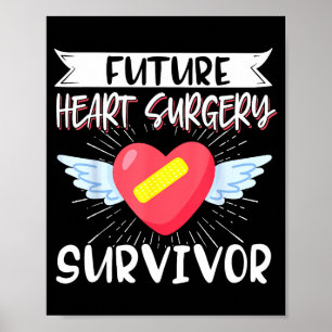 Affiche Chirurgie à cœur ouvert Byp Sensibilisation Cœur F