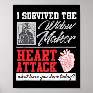 Affiche Chirurgie cardiaque ouverte Survivor Veuve Maker C