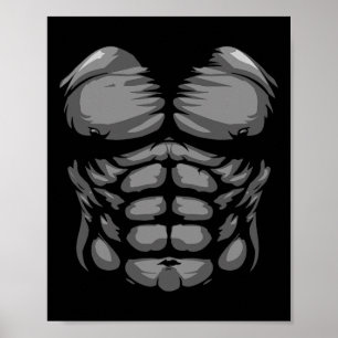 Affiche Chirurgie d'Halloween Kid Adulte Singe Gorilla Che