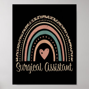 Affiche Chirurgie Istant Boho Arc-en-ciel Chirurgical Prem