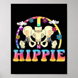 Affiche Chirurgie mixte de remplacement de hanche hippie a