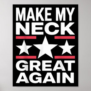 Affiche Chirurgie Neck Amusante Art Pour Hommes Femmes Enf