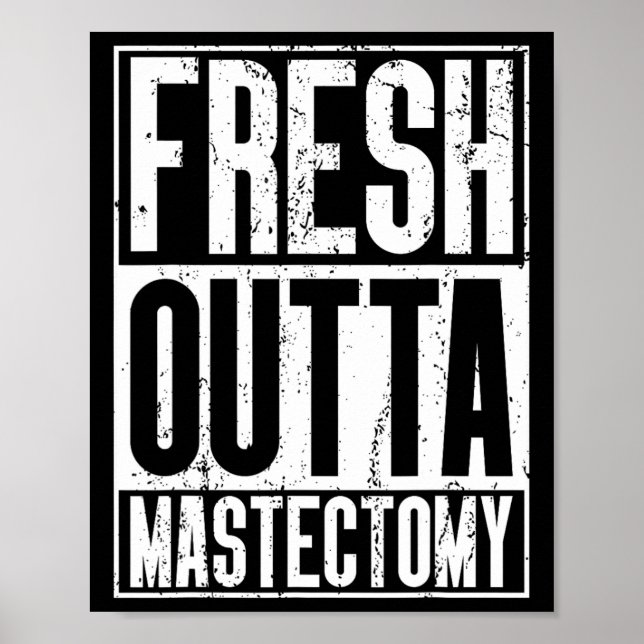 Affiche Chirurgie Outta - Mastectomie de sensibilisation a (Devant)