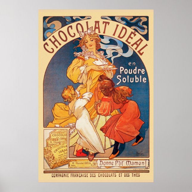 Affiche Chocolat idéal (Devant)