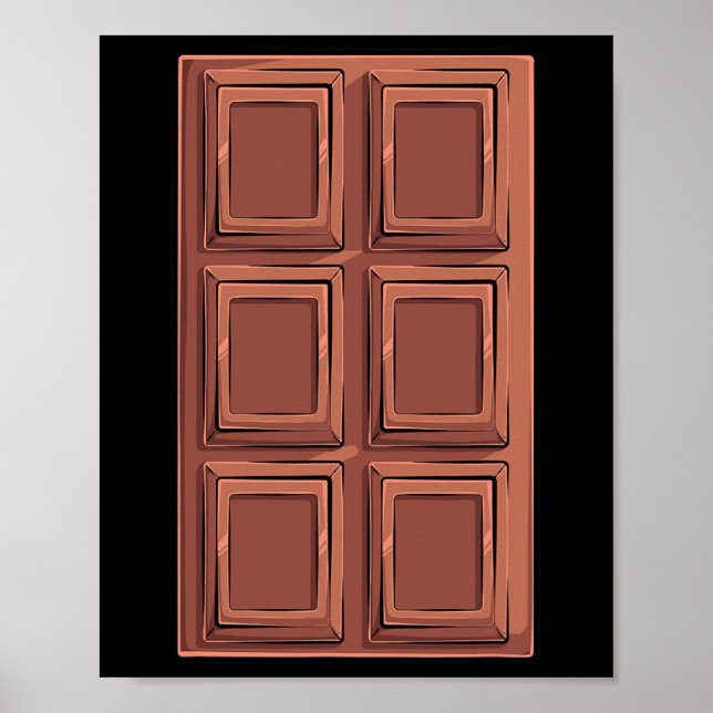 Affiche Chocolate Bar S'mores Costume Group Camping (Devant)