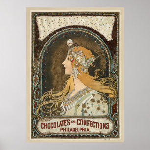 Affiche Chocolate Woman