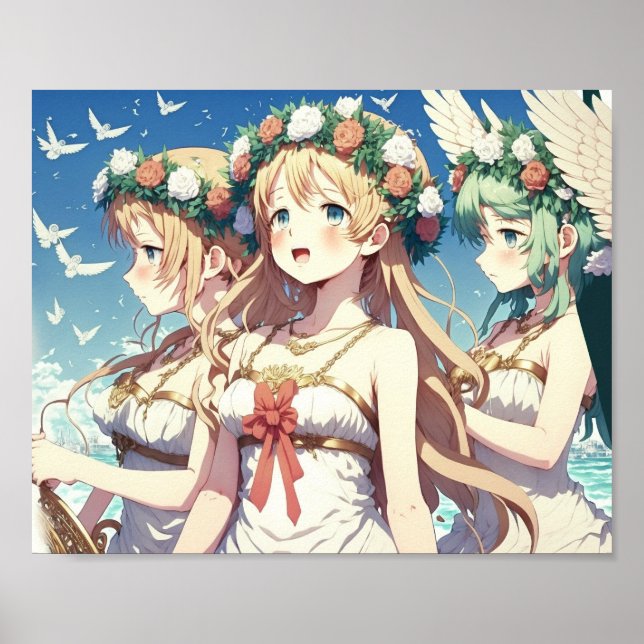 Affiche Choeur d'anime (Devant)