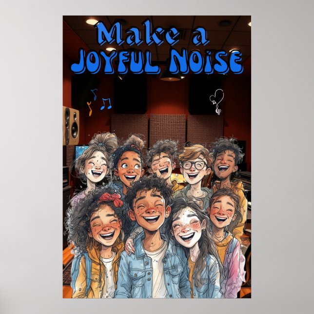 Affiche Chœur de Jeunes d'Église (Devant)