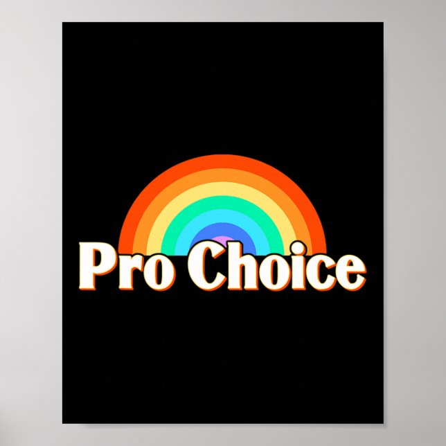 Affiche Choice Pro Feminism Pro Femmes (Devant)