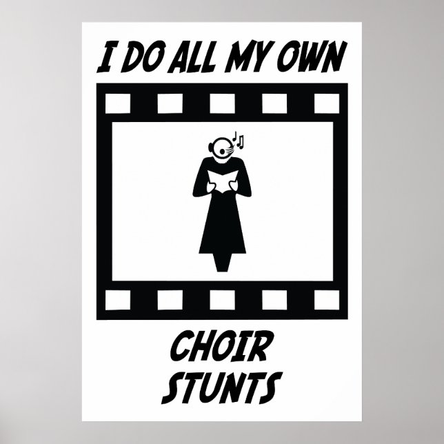 Affiche Choir Stunts (Devant)