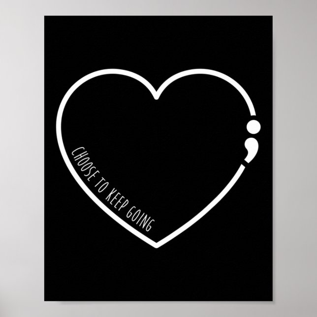 Affiche Choisir de continuer (Devant)