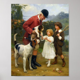 Affiche Choisir la litière Arthur John Elsley