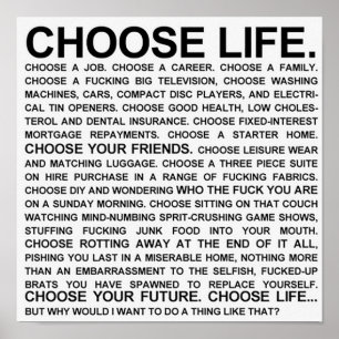 Affiche Choisir un monologue de vie