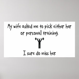 Affiche Choisir une femme ou une formation personnelle