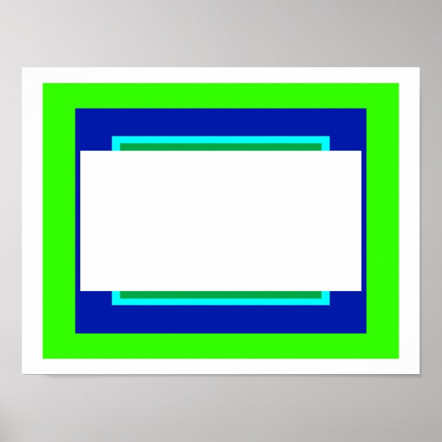 Affiche Choisissez Couleur Arrière - plan, Cadre Ajouter v (Devant)