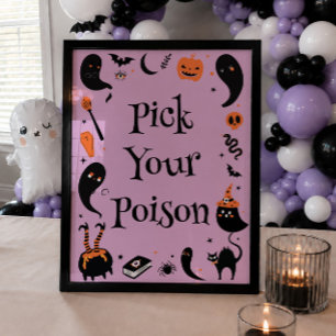 Affiche Choisissez Votre Boisson Empoisonnée pour la Baby 
