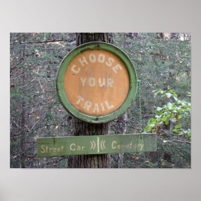 Affiche Choisissez votre piste (Devant)