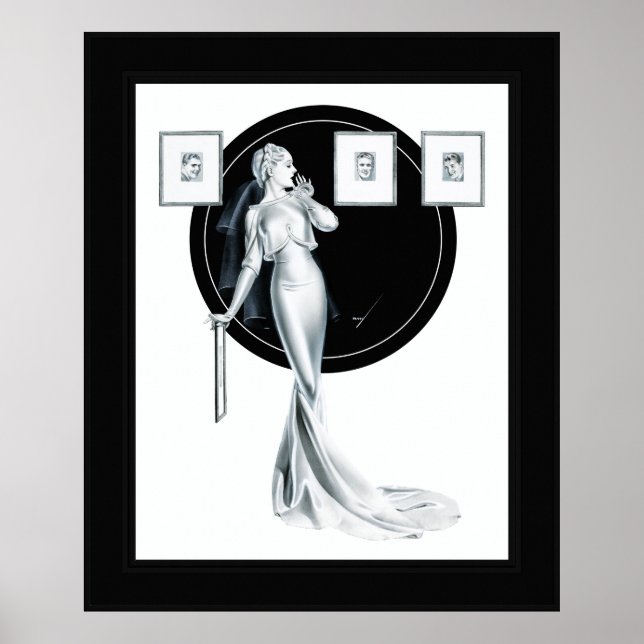 Affiche Choix de son homme par George Petty (Devant)