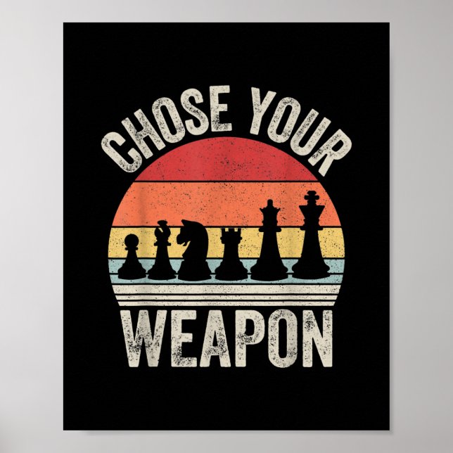 Affiche Choose Your Weapon (Devant)