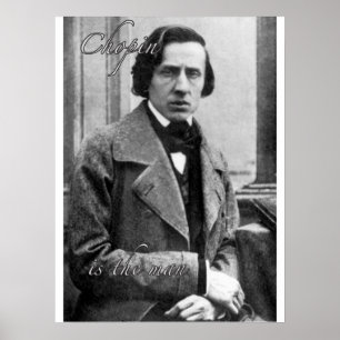 Affiche Chopin est l'homme