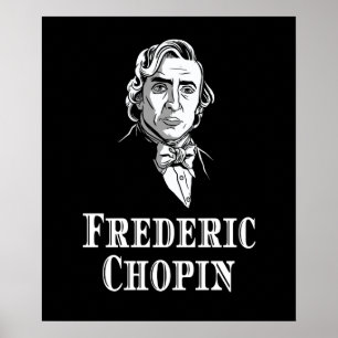 Affiche Chopin Portrait Musique classique