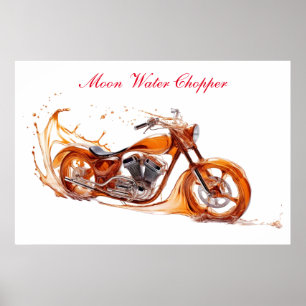 Affiche Chopper à eau de la lune