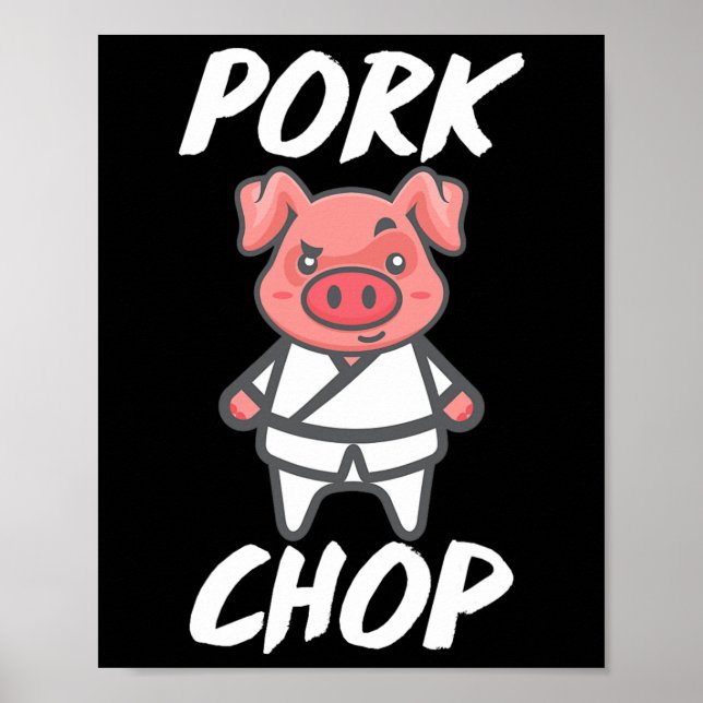Affiche Chopper de porc (Devant)
