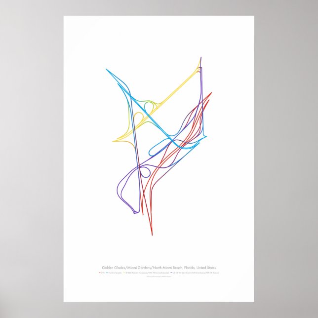 Affiche Chorégraphie d'échange : Miami, FL, États-Unis (Devant)