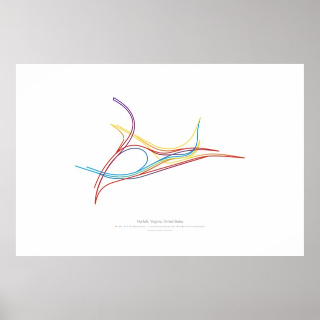 Affiche Chorégraphie d'échange : Norfolk, VA, US 2 (Devant)