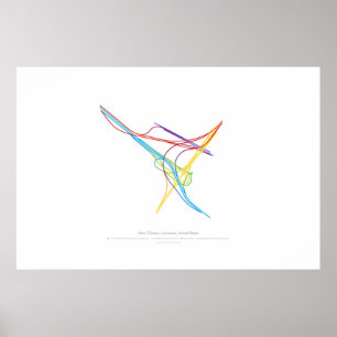 Affiche Chorégraphie d'échange : Nouvelle-Orléans, LA, Éta