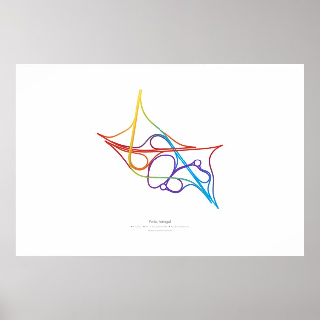 Affiche Chorégraphie d'échange : Porto, Portugal (Devant)